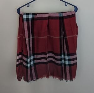 Authentic Burberry lightweight scarf